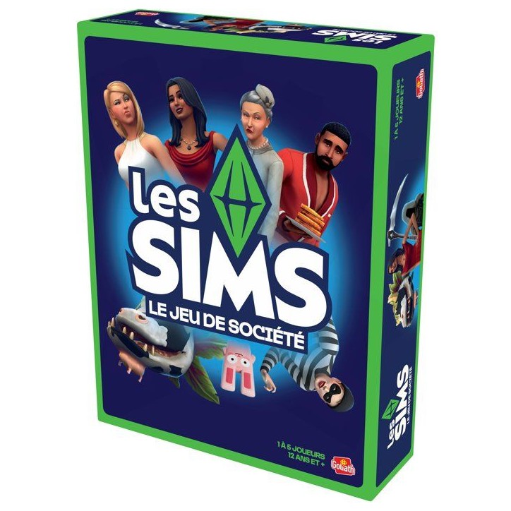 The Sims - jeu de société - GOLIATH - stratégie et simulation The Sims - jeu de société - GOLIATH - stratégie et simulation