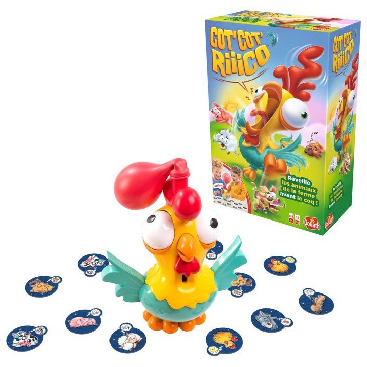 Cot Cot Riiico - jeu d'ambiance - GOLIATH - rapidité et suspense Cot Cot Riiico - jeu d'ambiance - GOLIATH - rapidité et suspense