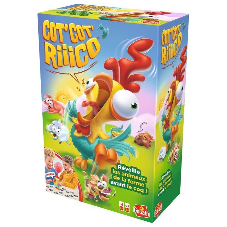 Cot Cot Riiico - jeu d'ambiance - GOLIATH - rapidité et suspense Cot Cot Riiico - jeu d'ambiance - GOLIATH - rapidité et suspense