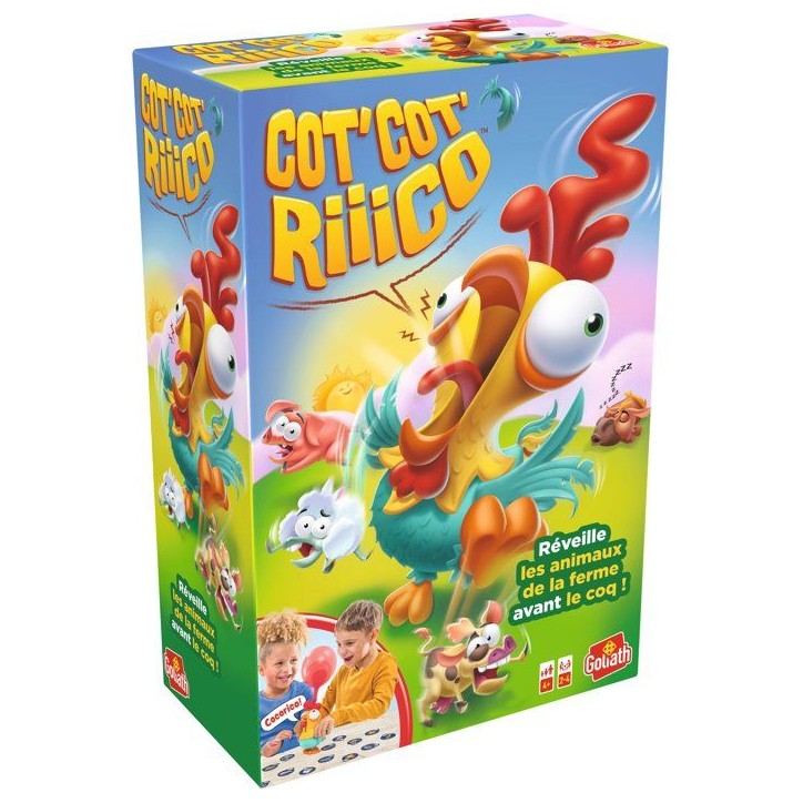 Cot Cot Riiico - jeu d'ambiance - GOLIATH - rapidité et suspense Cot Cot Riiico - jeu d'ambiance - GOLIATH - rapidité et suspense