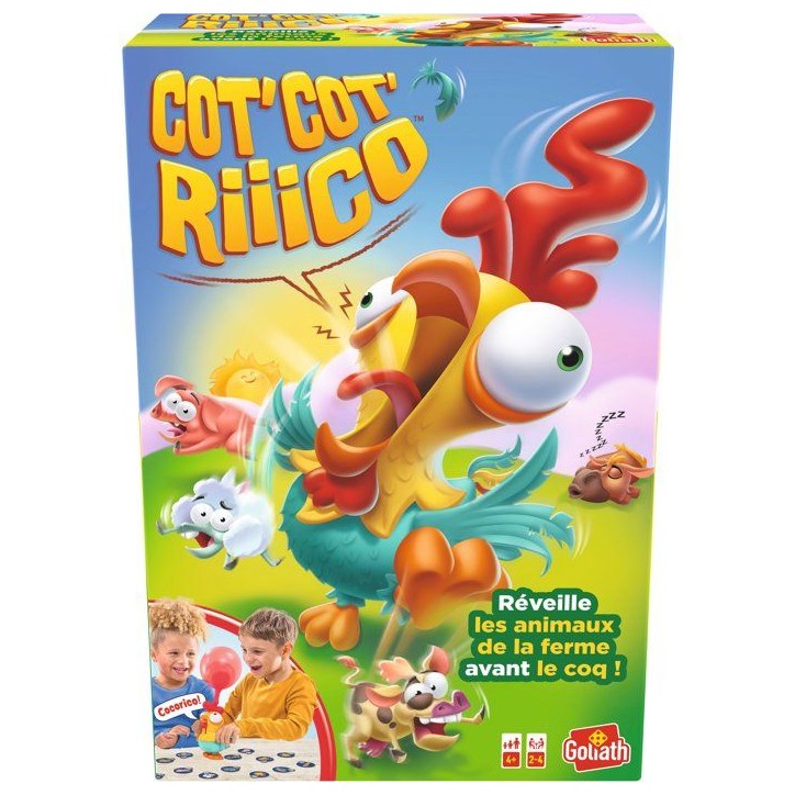 Cot Cot Riiico - jeu d'ambiance - GOLIATH - rapidité et suspense Cot Cot Riiico - jeu d'ambiance - GOLIATH - rapidité et suspense