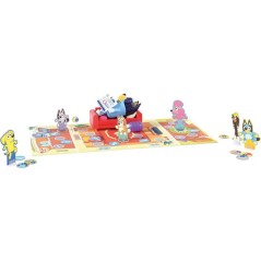 Réveille pas papa Bluey - jeu de société - GOLIATH - suspense et ha