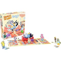 Réveille pas papa Bluey - jeu de société - GOLIATH - suspense et ha