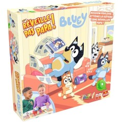 Réveille pas papa Bluey - jeu de société - GOLIATH - suspense et ha