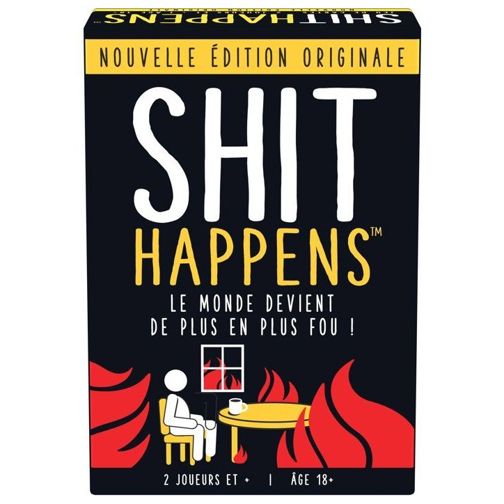 Shit Happens - jeu d'ambiance - GOLIATH - nouvelle édition originale Shit Happens - jeu d'ambiance - GOLIATH - nouvelle édition originale