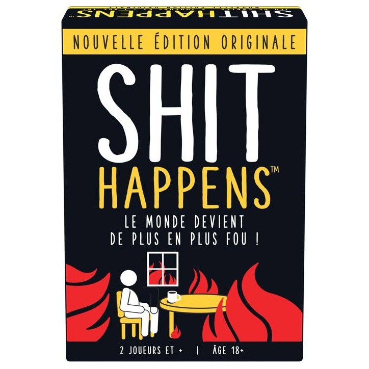 Shit Happens - jeu d'ambiance - GOLIATH - nouvelle édition originale Shit Happens - jeu d'ambiance - GOLIATH - nouvelle édition originale