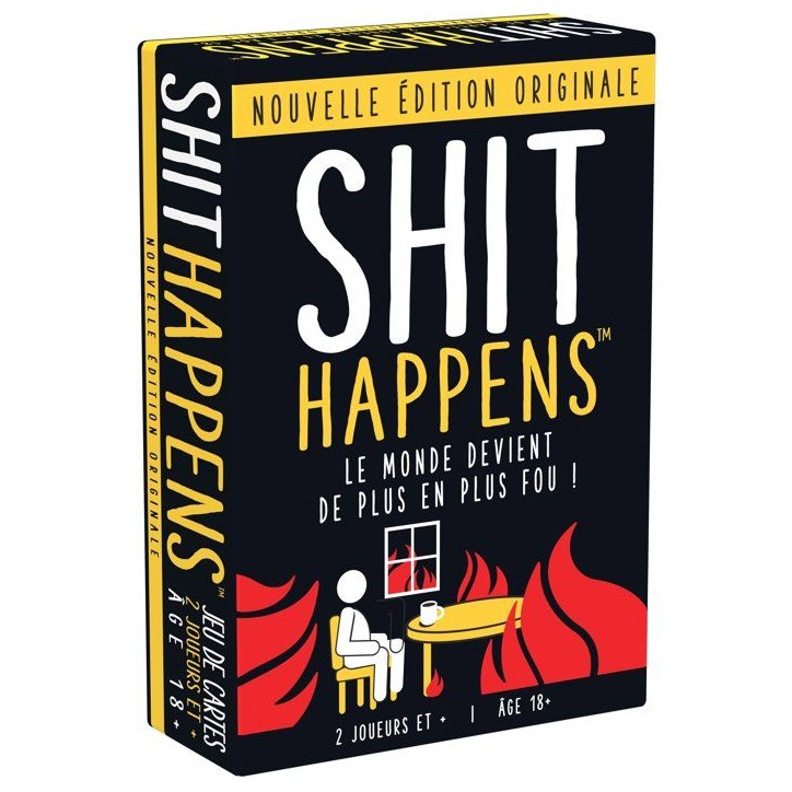 Shit Happens - jeu d'ambiance - GOLIATH - nouvelle édition originale Shit Happens - jeu d'ambiance - GOLIATH - nouvelle édition originale
