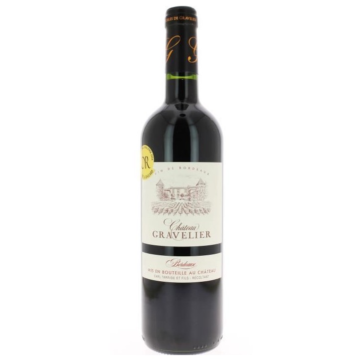 Château Gravelier 2023 Bordeaux - Vin rouge de Bordeaux Château Gravelier 2023 Bordeaux - Vin rouge de Bordeaux