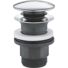 Bonde clic clac - GROHE - Diametre serrage vasque 63 mm - Matiere mét