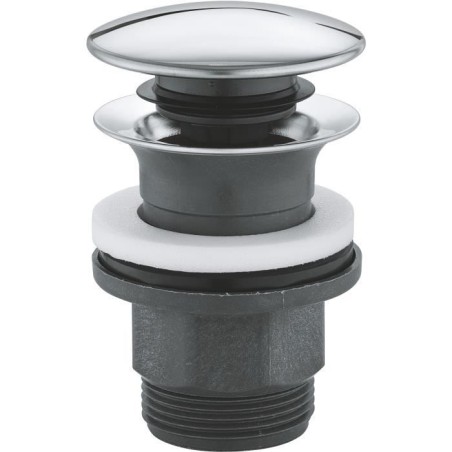 Bonde clic clac - GROHE - Diametre serrage vasque 63 mm - Matiere mét