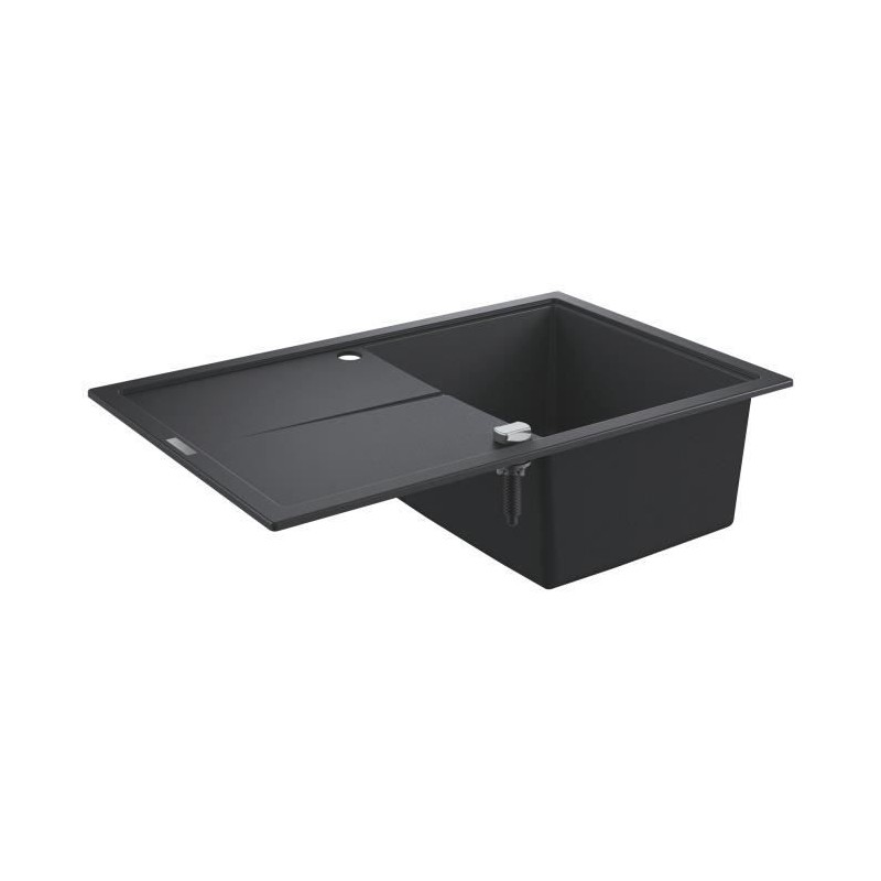 GROHE Evier composite avec égouttoir K400 780 x 500 mm Noir Granite 3