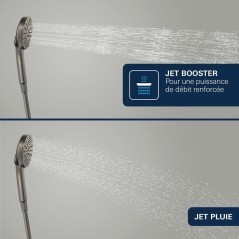 Douchette - GROHE - Vitalio Joy+ 120 - 3 jets