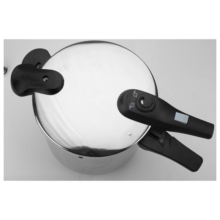 Autocuiseur - Tous feux dont induction - GSW - RAPID - Ø 24cm - 10 L - Acier Inoxydable Autocuiseur - Tous feux dont induction - GSW - RAPID - Ø 24cm - 10 L - Acier Inoxydable