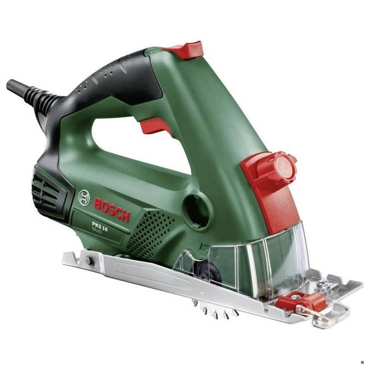Scie circulaire plongeante BOSCH PKS16 Multi - 400W - 3 lames incluses