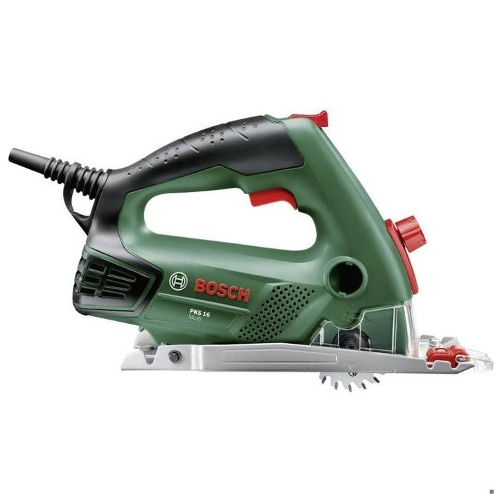 Scie circulaire plongeante BOSCH PKS16 Multi - 400W - 3 lames incluses
