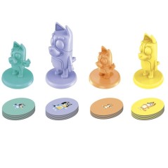 Monopoly Junior : édition Bluey, jeu de plateau pour enfants, des 5