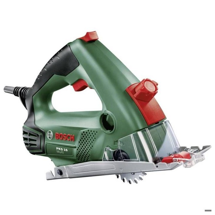 Scie circulaire plongeante BOSCH PKS16 Multi - 400W - 3 lames incluses