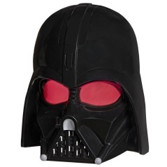 Masque de Dark Vador électronique, phrases et effets sonores, déguisement Star Wars pour enfants, des 5 ans