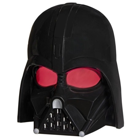 Masque de Dark Vador électronique, phrases et effets sonores, déguisement Star Wars pour enfants, des 5 ans
