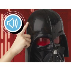 Masque de Dark Vador électronique, phrases et effets sonores, déguis