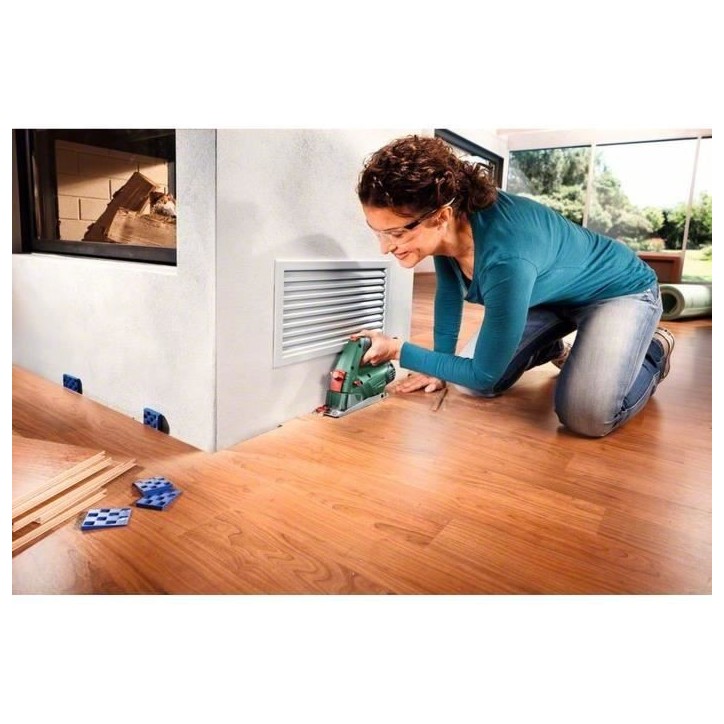 Scie circulaire plongeante BOSCH PKS16 Multi - 400W - 3 lames incluses
