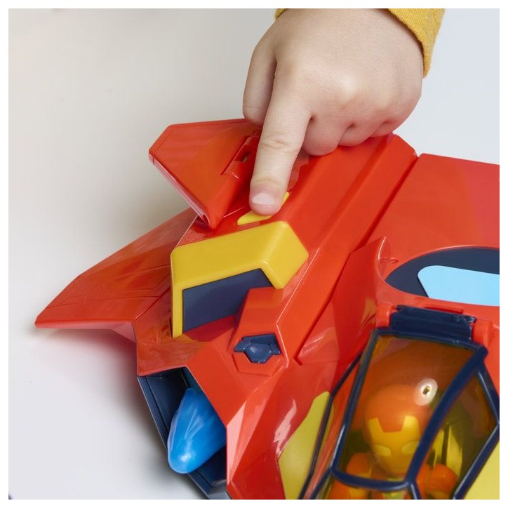 Jet-armure géante d'Iron Man, figurines de 7,5 cm, avec armure mecha et véhicule, super-héros jouets, Iron Man et ses Amis E Jet-armure géante d'Iron Man, figurines de 7,5 cm, avec armure mecha et véhicule, super-héros jouets, Iron Man et ses Amis E