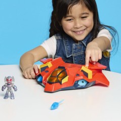 Jet-armure géante d'Iron Man, figurines de 7,5 cm, avec armure mecha