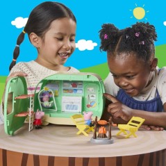 Peppa Pig La caravane des trois petits cochons, coffret de 3 figurine