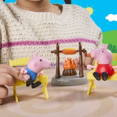 Peppa Pig La caravane des trois petits cochons, coffret de 3 figurine