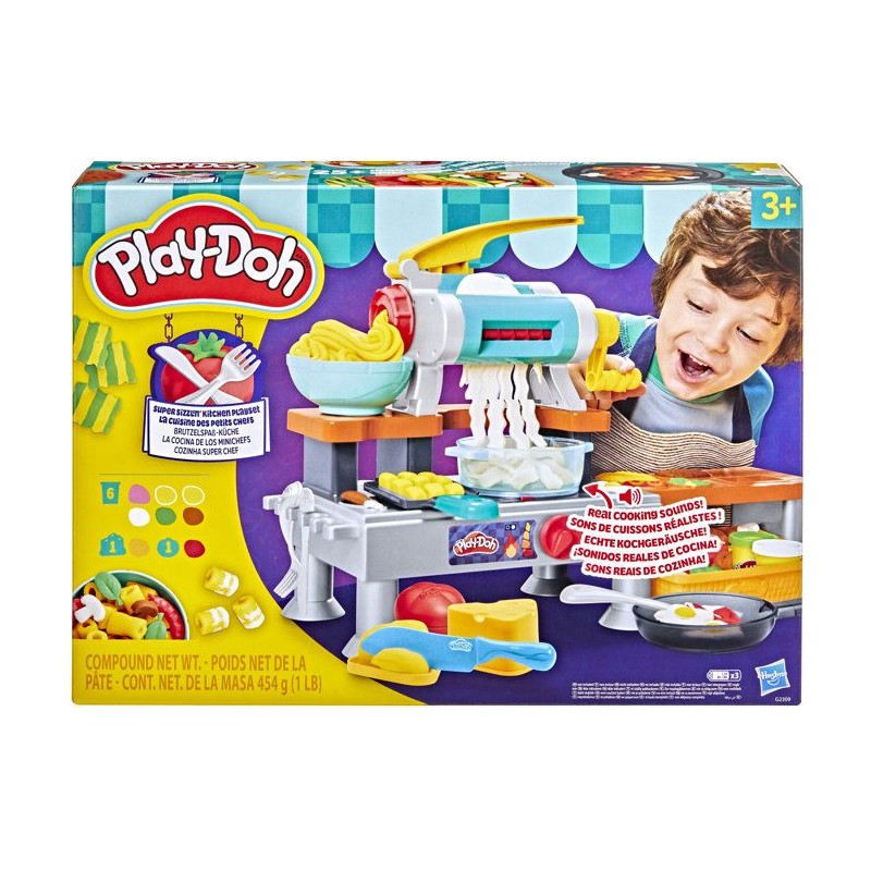 Play-Doh La Cuisine des Petits Chefs, coffret de pâte a modeler avec