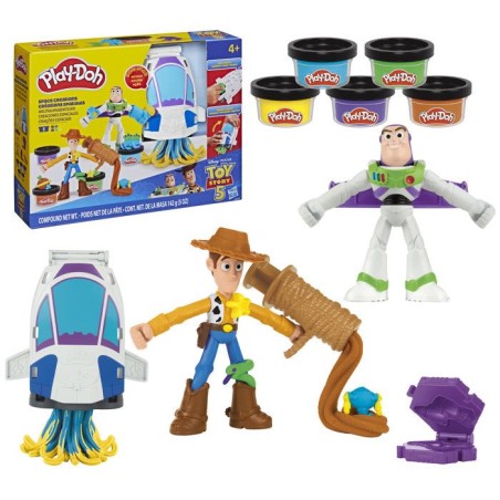 Play Doh Toy Story Créations spatiales, coffret de pâte a modeler, l