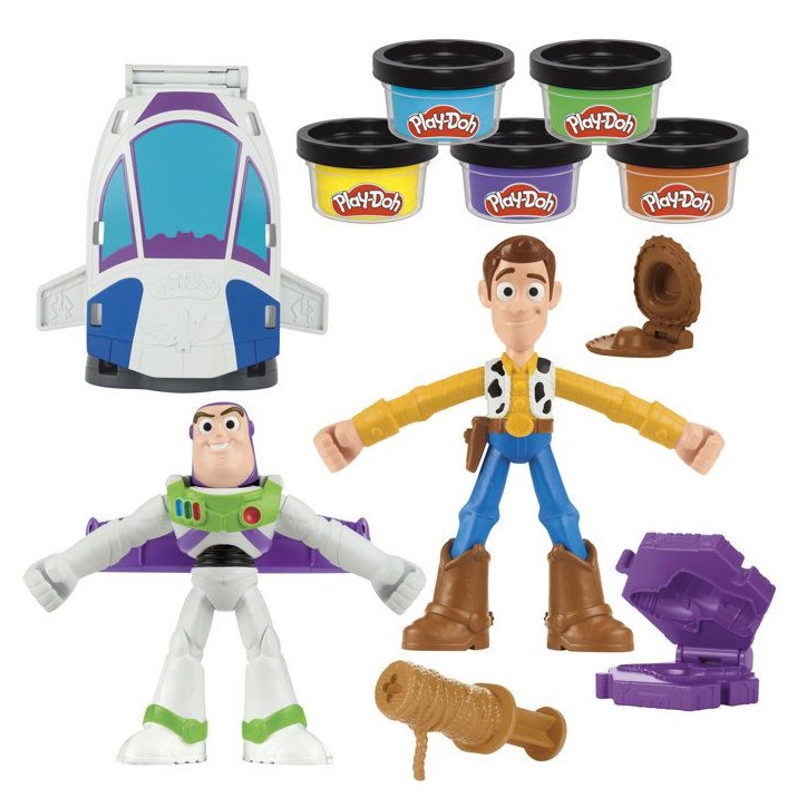 Play Doh Toy Story Créations spatiales, coffret de pâte a modeler, loisirs créatifs, jouets Disney pour enfants, des 4 ans Play Doh Toy Story Créations spatiales, coffret de pâte a modeler, loisirs créatifs, jouets Disney pour enfants, des 4 ans