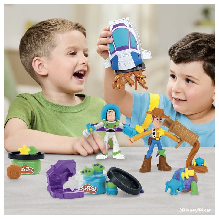 Play Doh Toy Story Créations spatiales, coffret de pâte a modeler, loisirs créatifs, jouets Disney pour enfants, des 4 ans Play Doh Toy Story Créations spatiales, coffret de pâte a modeler, loisirs créatifs, jouets Disney pour enfants, des 4 ans