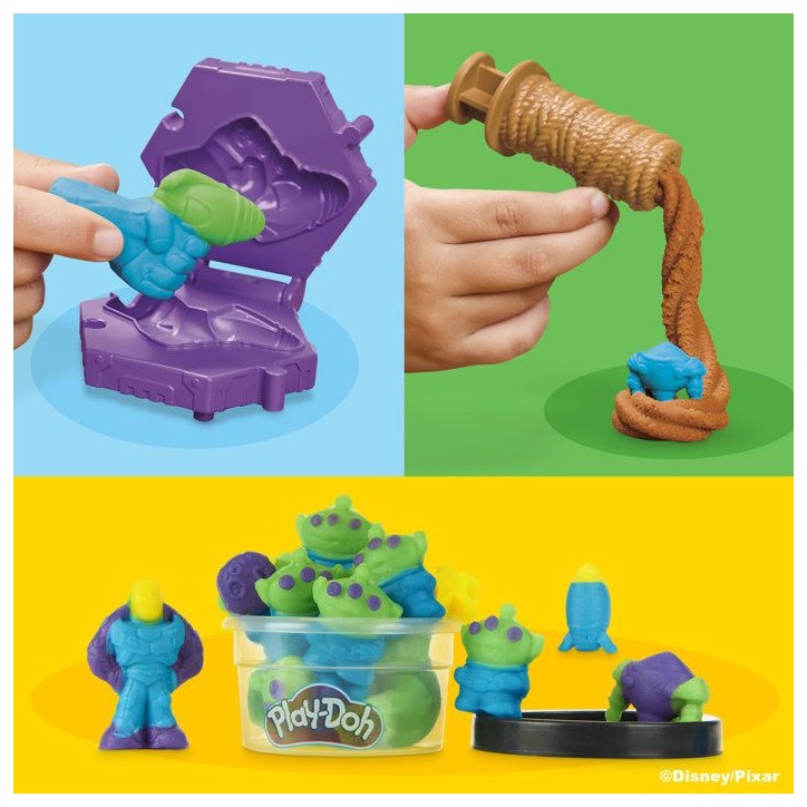 Play Doh Toy Story Créations spatiales, coffret de pâte a modeler, loisirs créatifs, jouets Disney pour enfants, des 4 ans Play Doh Toy Story Créations spatiales, coffret de pâte a modeler, loisirs créatifs, jouets Disney pour enfants, des 4 ans
