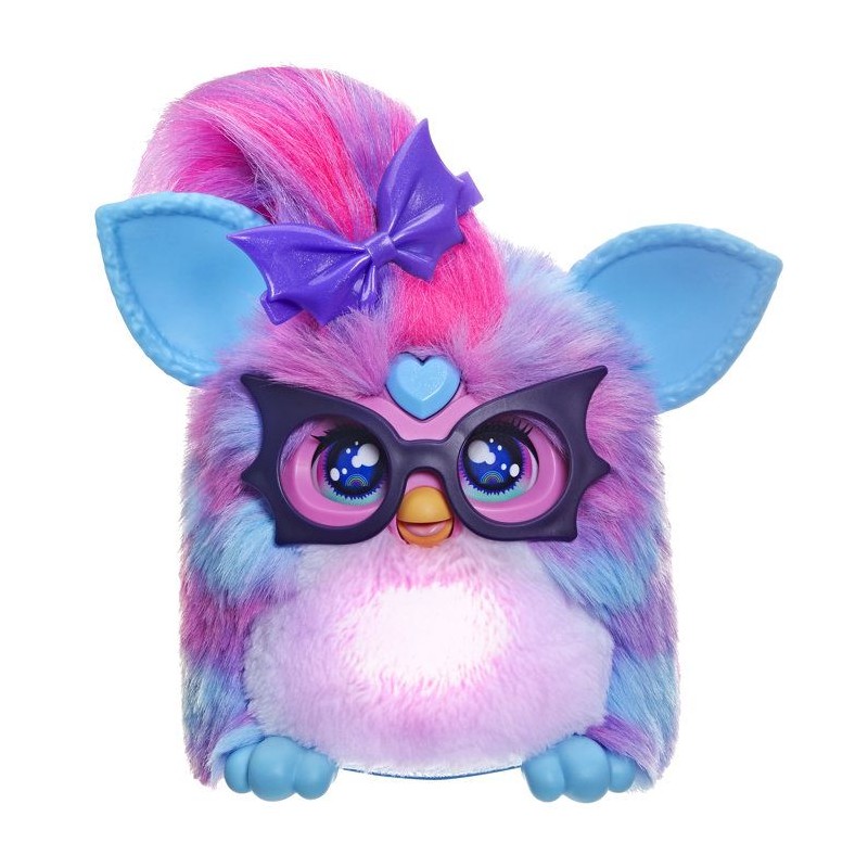 Furby Vibes Framboise bleue, peluche électronique interactive pour fi