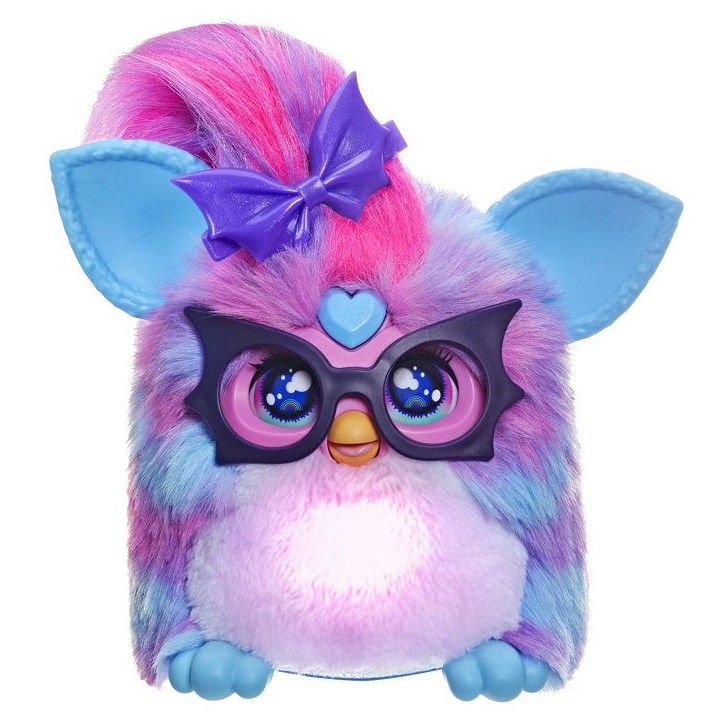 Furby Vibes Framboise bleue, peluche électronique interactive pour filles et garçons, des 6 ans Furby Vibes Framboise bleue, peluche électronique interactive pour filles et garçons, des 6 ans