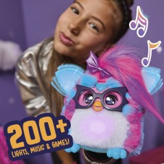 Furby Vibes Framboise bleue, peluche électronique interactive pour fi