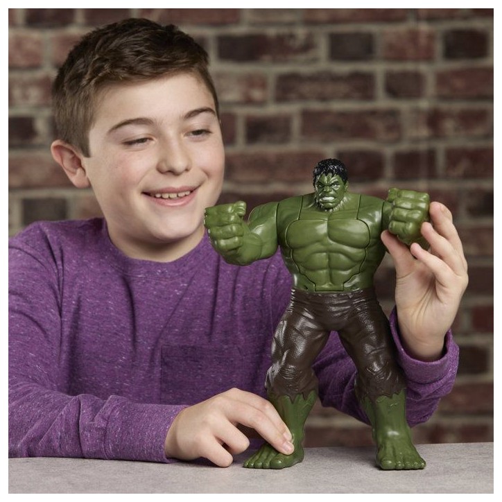 Figurine Hulk Frappe sauvage de 29 cm, Marvel Spider-Man: Brand New Day, des 4 ans Figurine Hulk Frappe sauvage de 29 cm, Marvel Spider-Man: Brand New Day, des 4 ans