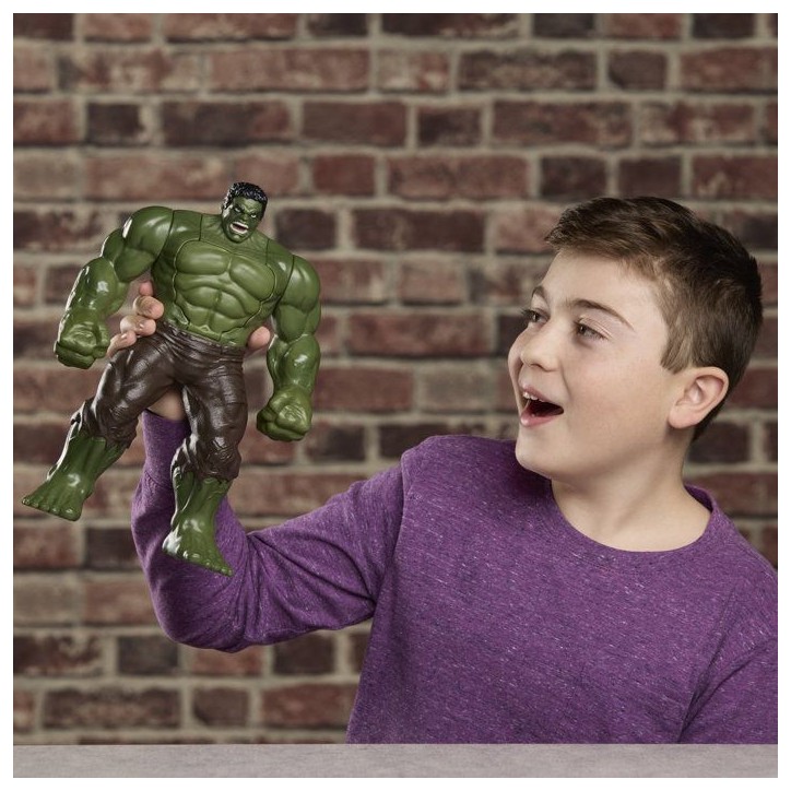 Figurine Hulk Frappe sauvage de 29 cm, Marvel Spider-Man: Brand New Day, des 4 ans Figurine Hulk Frappe sauvage de 29 cm, Marvel Spider-Man: Brand New Day, des 4 ans