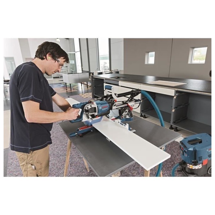 Scie radiale Bosch Professional GCM 8 SDE 261mm de diametre - 1600W - 0601B19200 Scie radiale Bosch Professional GCM 8 SDE 261mm de diametre - 1600W - 0601B19200