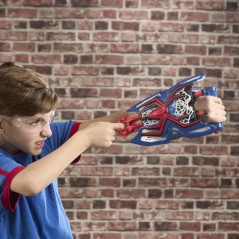 Nerf Blaster Spiderman lance-toiles, jouet de déguisement de super-h