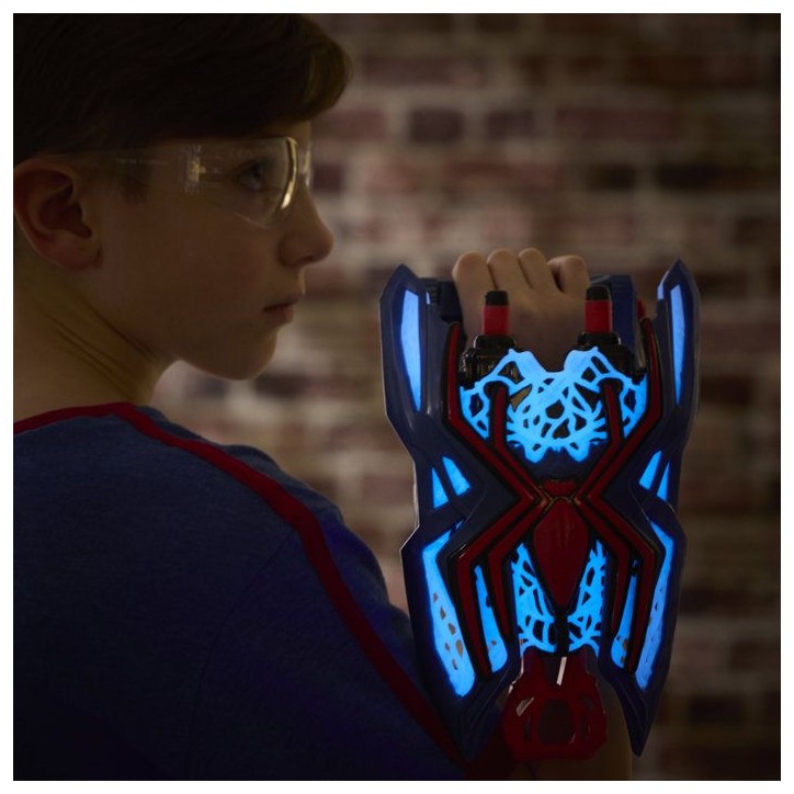 Nerf Blaster Spiderman lance-toiles, jouet de déguisement de super-héros, Marvel Studios Spider-Man: Brand New Day, des 5 ans Nerf Blaster Spiderman lance-toiles, jouet de déguisement de super-héros, Marvel Studios Spider-Man: Brand New Day, des 5 ans
