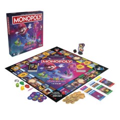 Monopoly Super Mario Galaxy Le Film, jeu de plateau I jeu familial amu