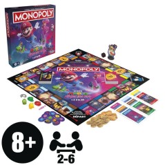 Monopoly Super Mario Galaxy Le Film, jeu de plateau I jeu familial amu
