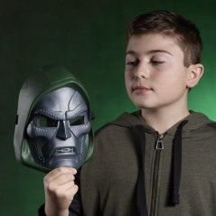 Masque de Docteur Doom électronique, jouet de déguisement de super-h