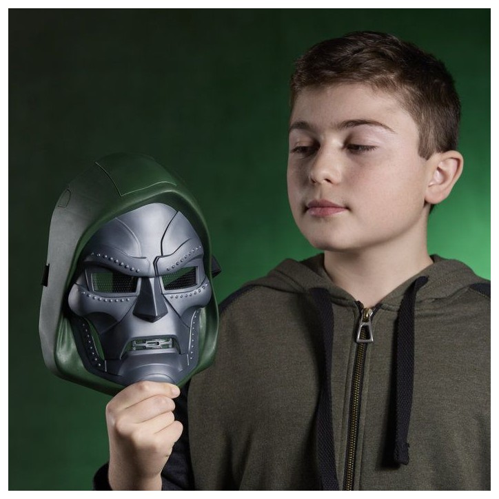 Masque de Docteur Doom électronique, jouet de déguisement de super-héros, Marvel Studios Avengers: Doomsday, pour enfants, de