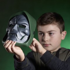 Masque de Docteur Doom électronique, jouet de déguisement de super-h