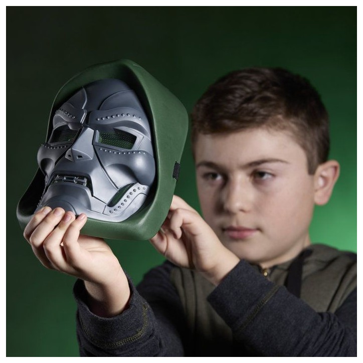 Masque de Docteur Doom électronique, jouet de déguisement de super-héros, Marvel Studios Avengers: Doomsday, pour enfants, de