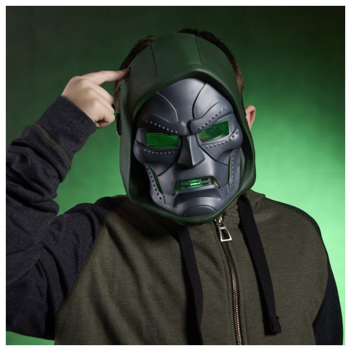 Masque de Docteur Doom électronique, jouet de déguisement de super-héros, Marvel Studios Avengers: Doomsday, pour enfants, de