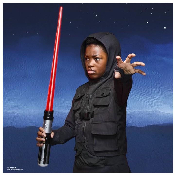 Star Wars Sabre laser électronique Dark Vador a lame rouge, déguisement Star Wars, filles et garçons, des 4 ans Star Wars Sabre laser électronique Dark Vador a lame rouge, déguisement Star Wars, filles et garçons, des 4 ans